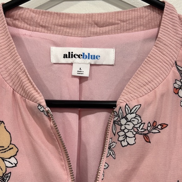 Alice Blue bomber jacket floral - Picture 2 of 4